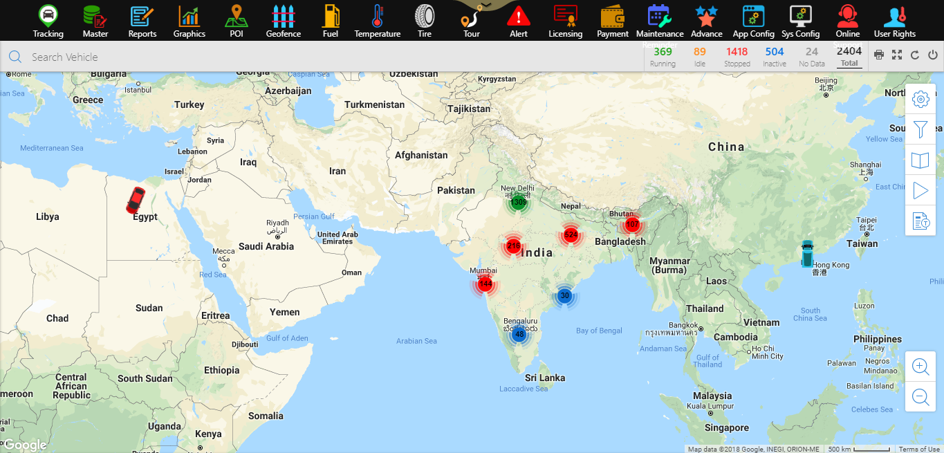 Commercial Vehicle Tracking